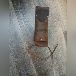 Brown Leather Beer Holster
